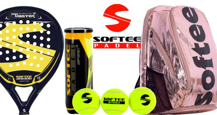 SOFTEE PADEL, Palas, textil, accesorios.